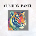 CUSHION Fabric Panel Tiger Grey