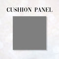 CUSHION CO-ORD Tiger On Grey Fabric Panel