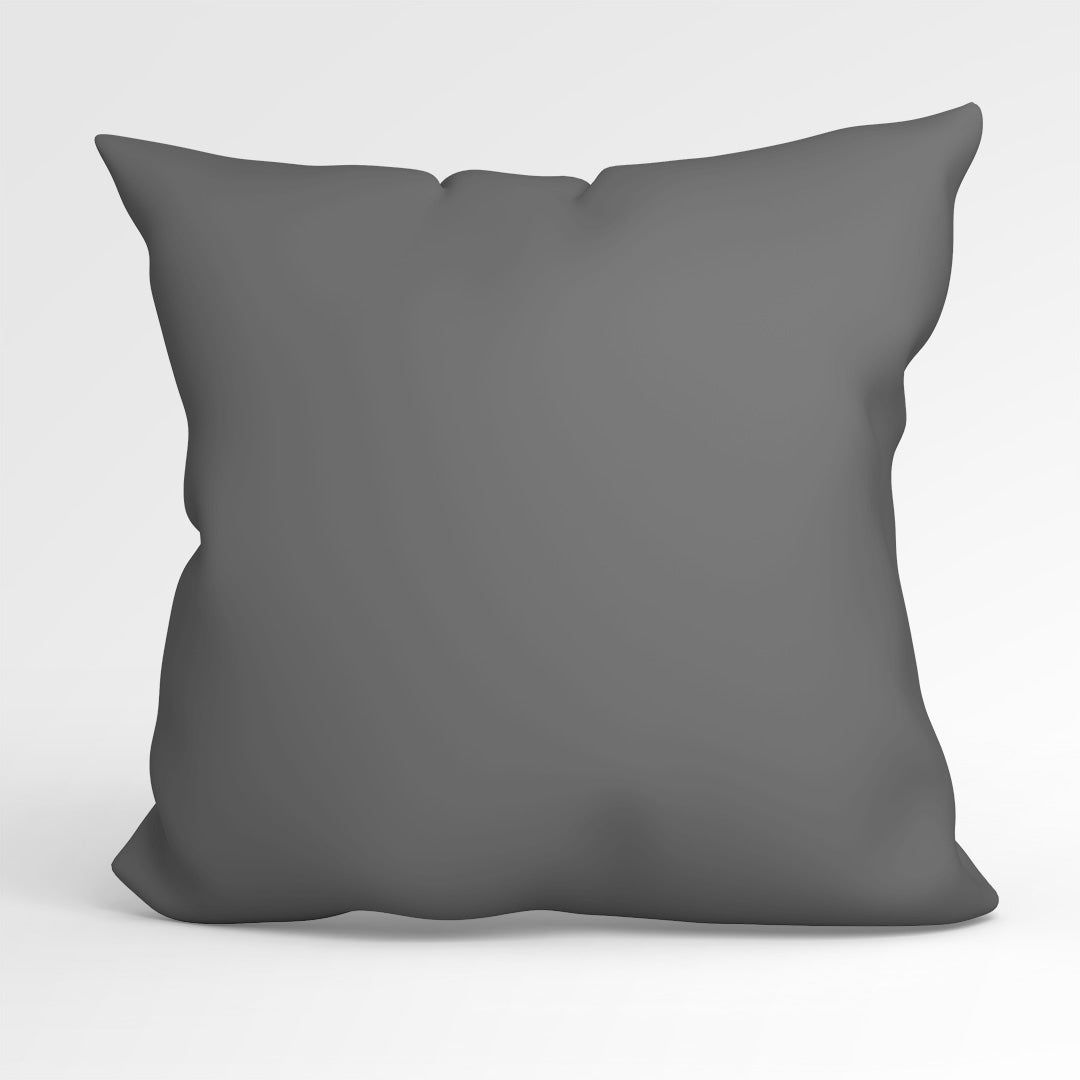 CUSHION CO-ORD Tiger On Grey Fabric Panel
