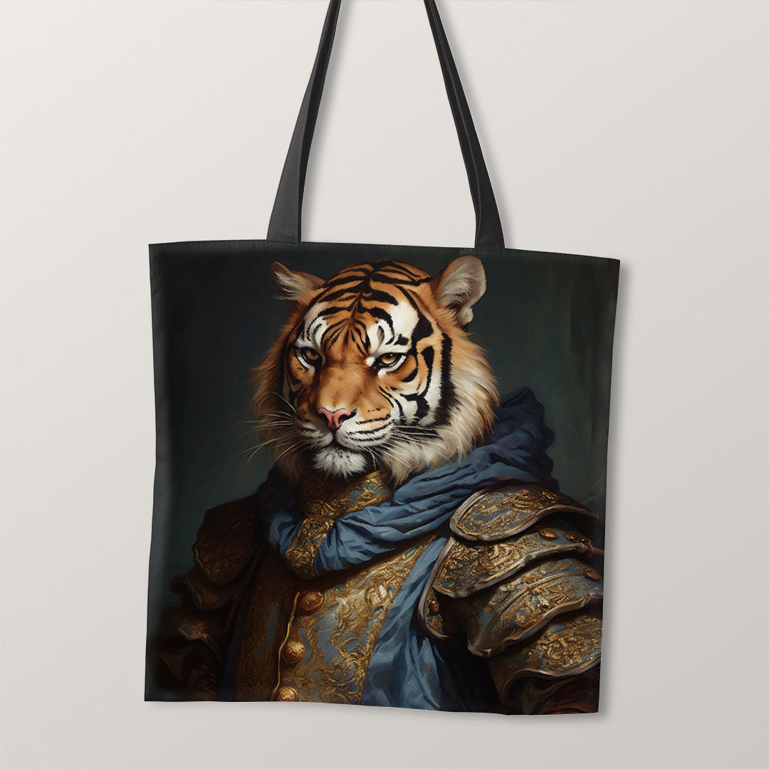 TOTE Fabric Bag Panel Tiger Knight TP-285