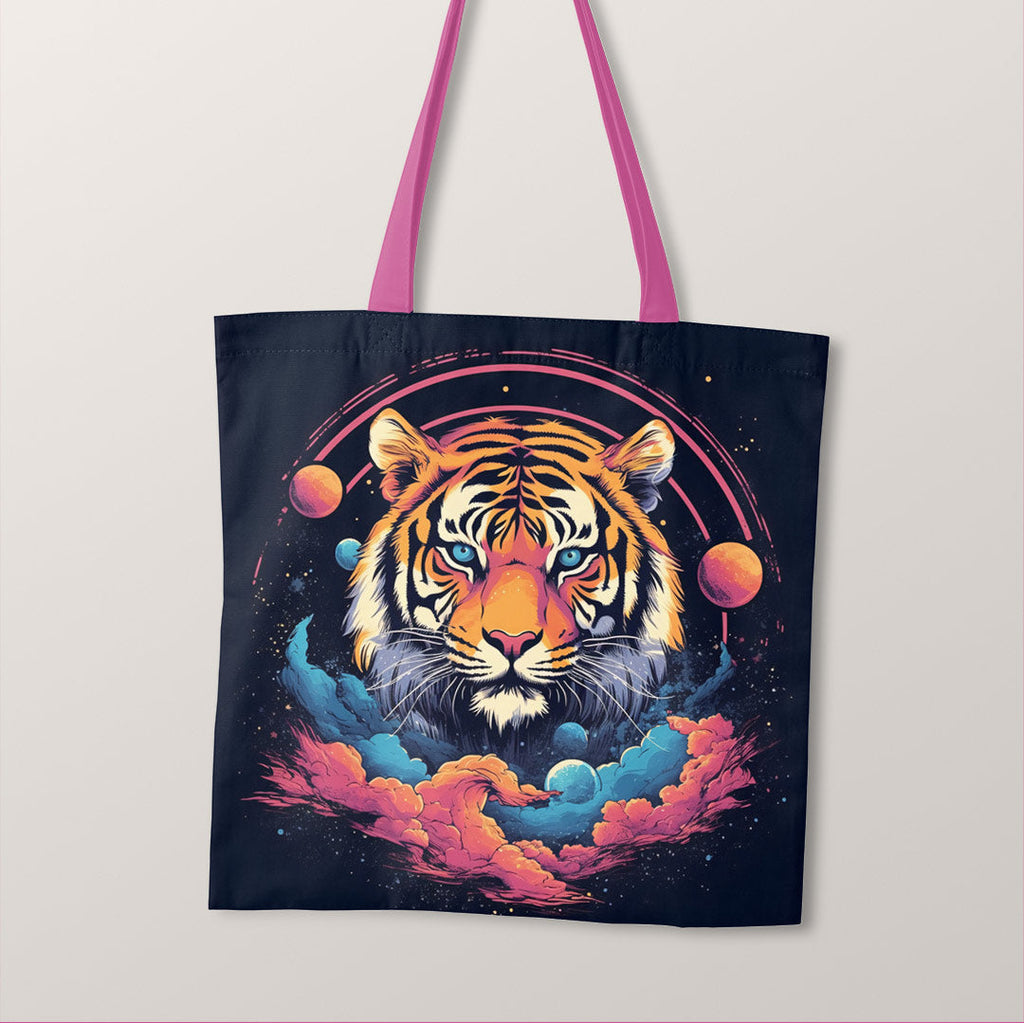 TOTE Tiger Moons Fabric Bag Panel TP-173