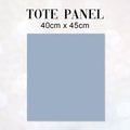 TOTE CO-ORD Tiger On Blue Fabric Bag Panel