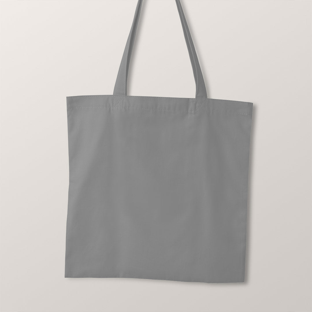 TOTE CO-ORD Tiger On Grey Fabric Bag Panel