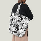 Wednesday Black & White Fabric