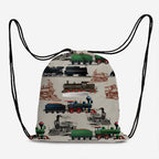 Trains Fabric