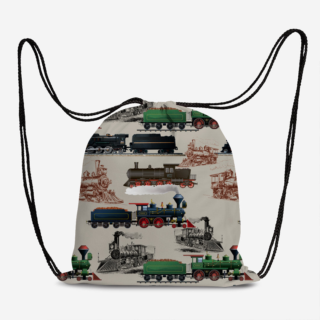 Trains Fabric