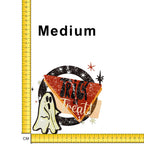 Retro Trick or Treat Iron on fabric heat transfer DTF-63
