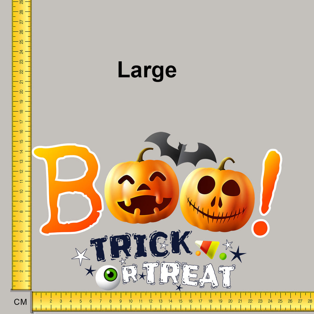 Trick or Treat Iron on fabric heat transfer DTF-64