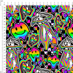 Trippy Ghost Fabric