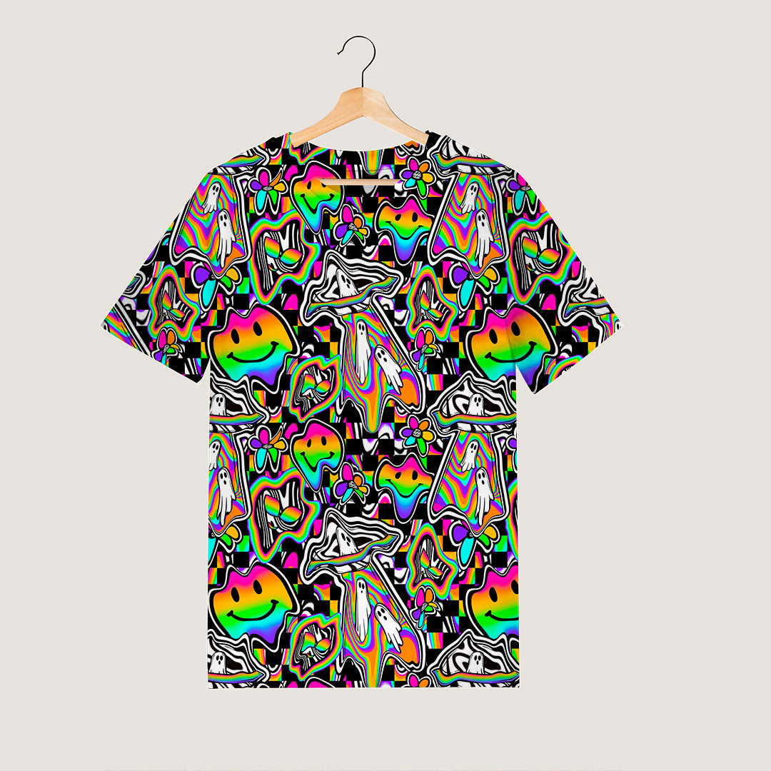 Trippy Ghost Fabric