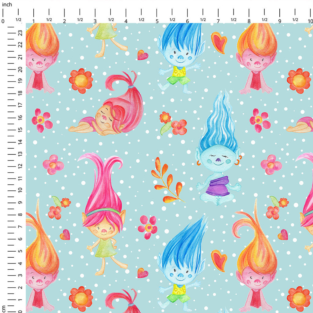 Trolls Fabric