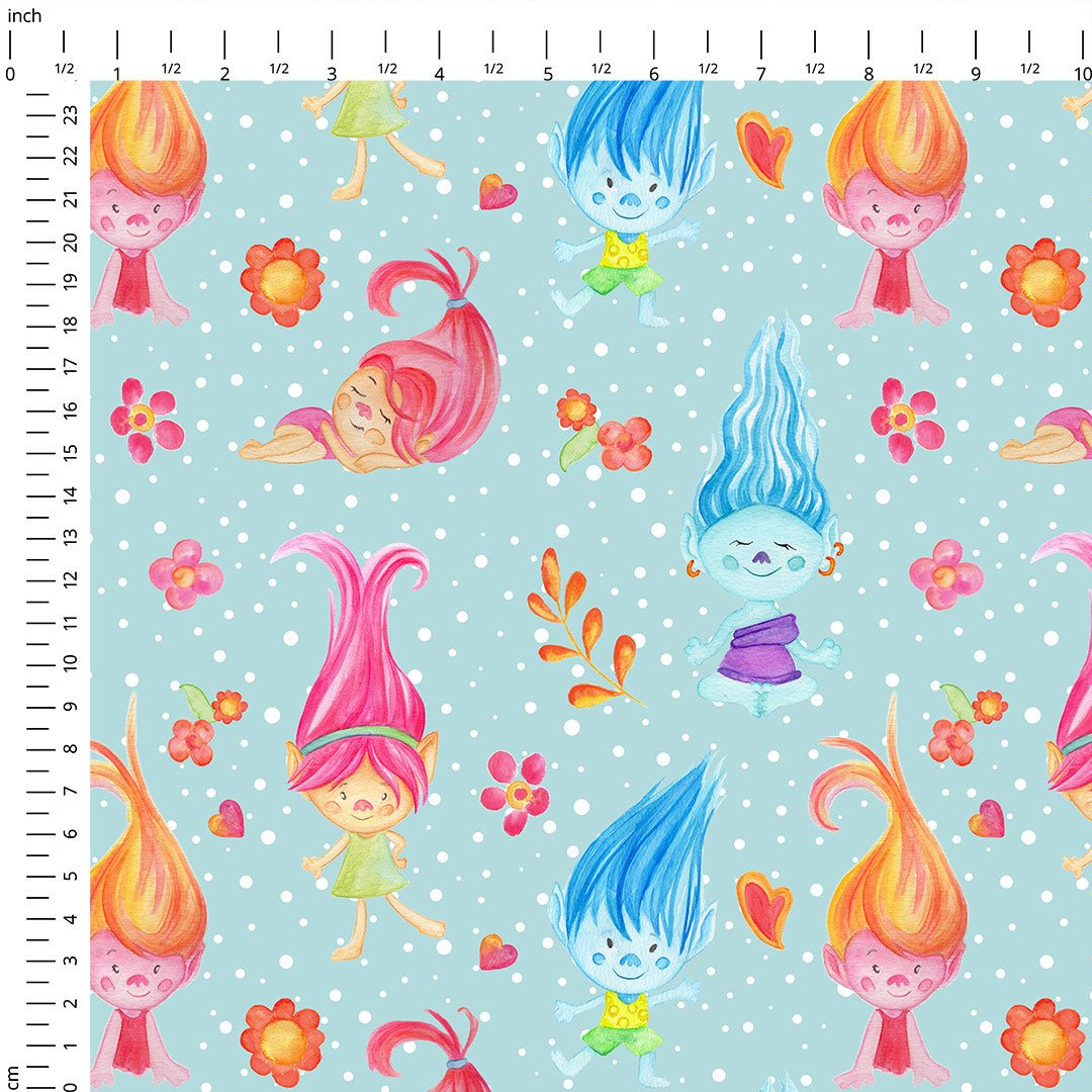 Trolls Fabric
