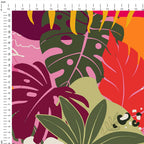 Tropical Collage Large Scale 1 Fabric