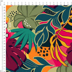 Tropical Collage Large Scale 3 Fabric