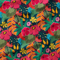 Tropical Collage Small Scale 1 Fabric