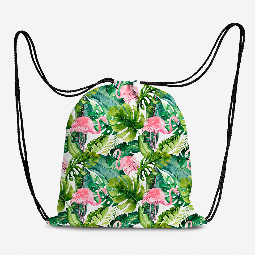 Tropical Flamingos Fabric