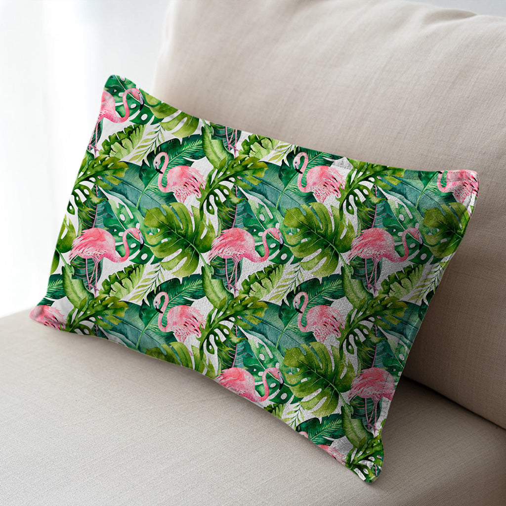Tropical Flamingos Fabric