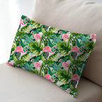 Tropical Flamingos Fabric