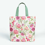 Tropical Flowers Cream Fabric