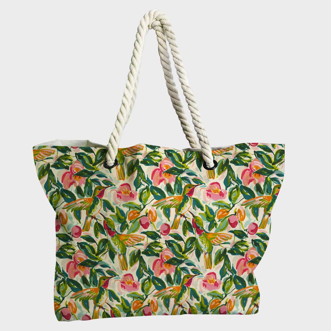 Tropical Hummingbirds Fabric