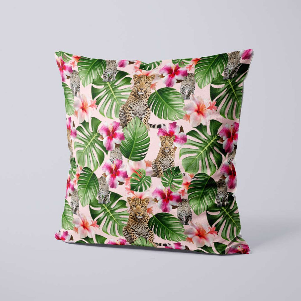 Tropical Wild Cats Fabric