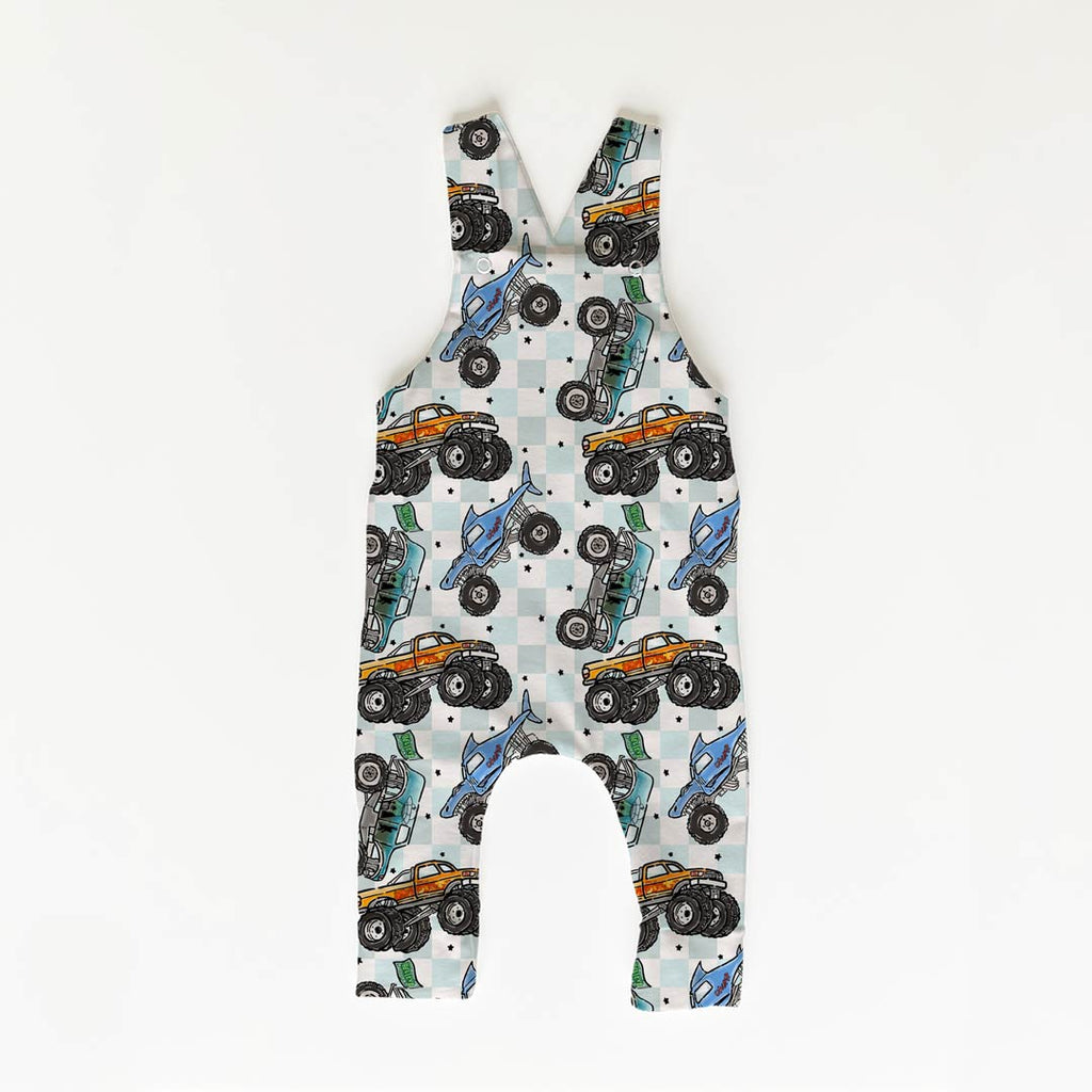 Truck Jam Fabric