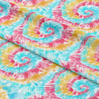 Tie Dye Tutti Frutti Fabric