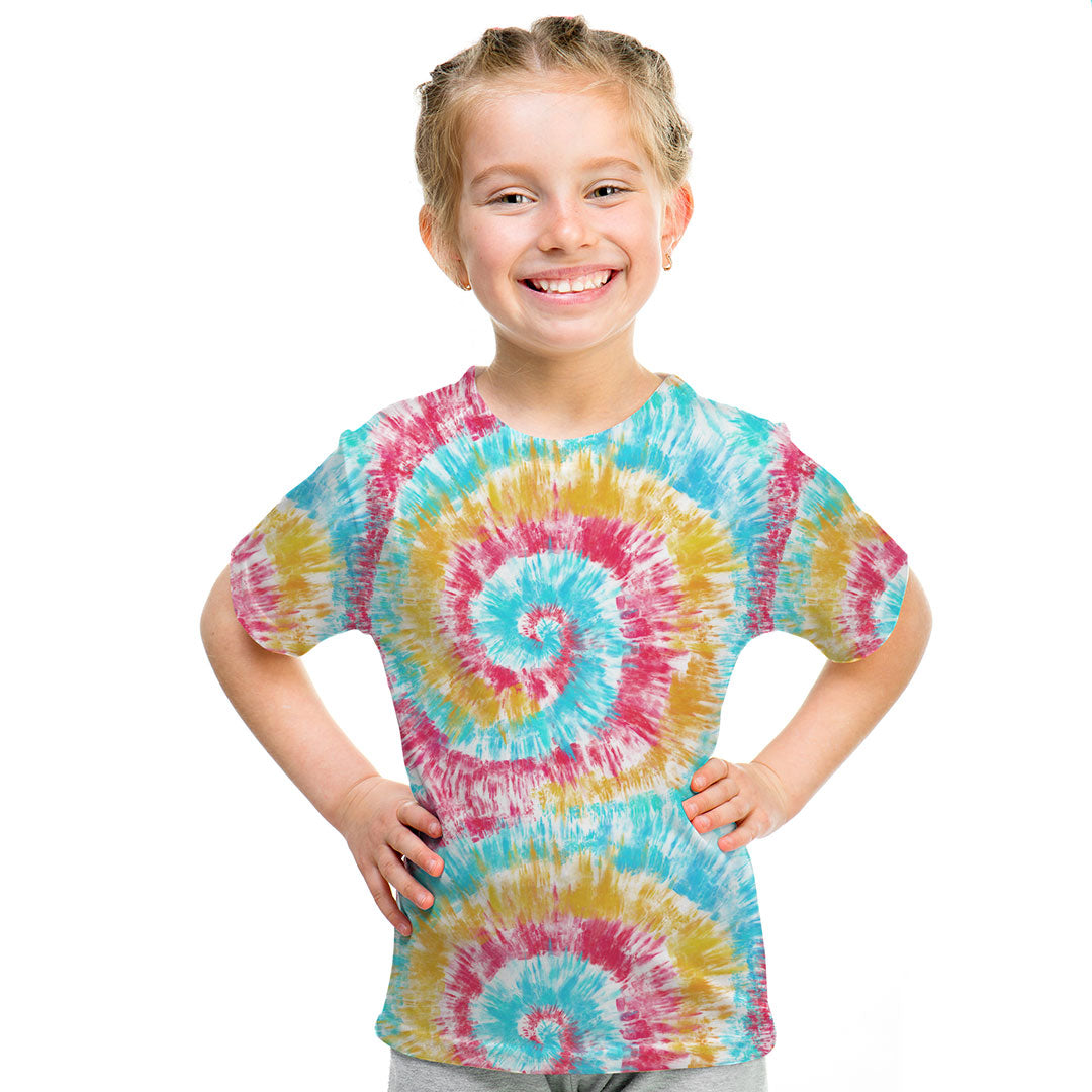 Tie Dye Tutti Frutti Fabric