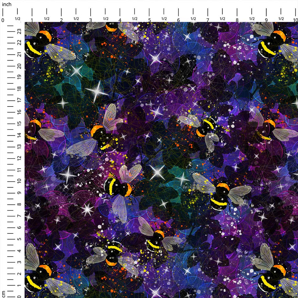 Twilight Bees Fabric