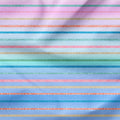 Unicorn Magic Stripes Fabric