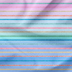 Unicorn Magic Stripes Fabric