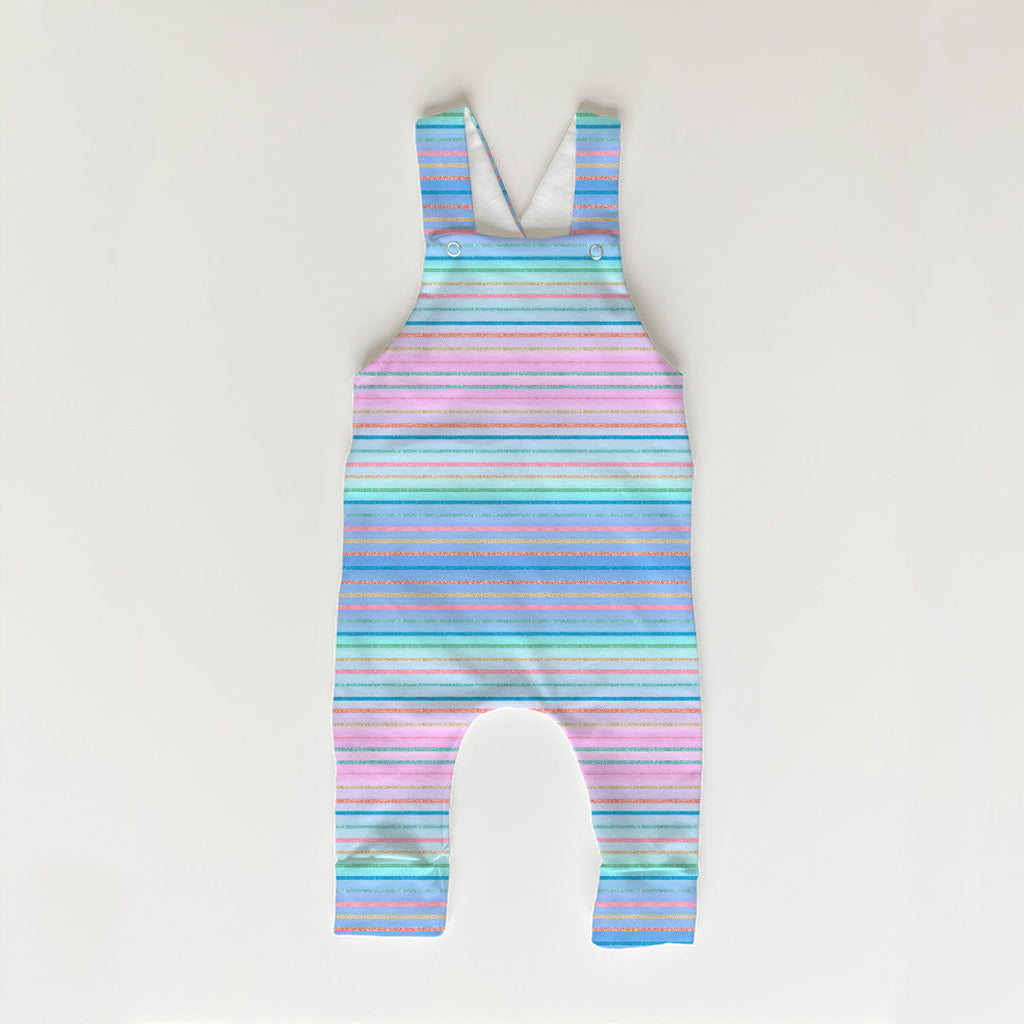 Unicorn Magic Stripes Fabric
