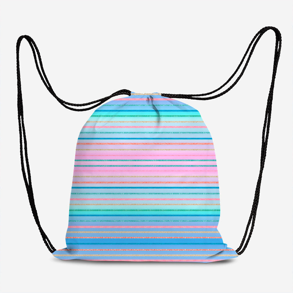Unicorn Magic Stripes Fabric