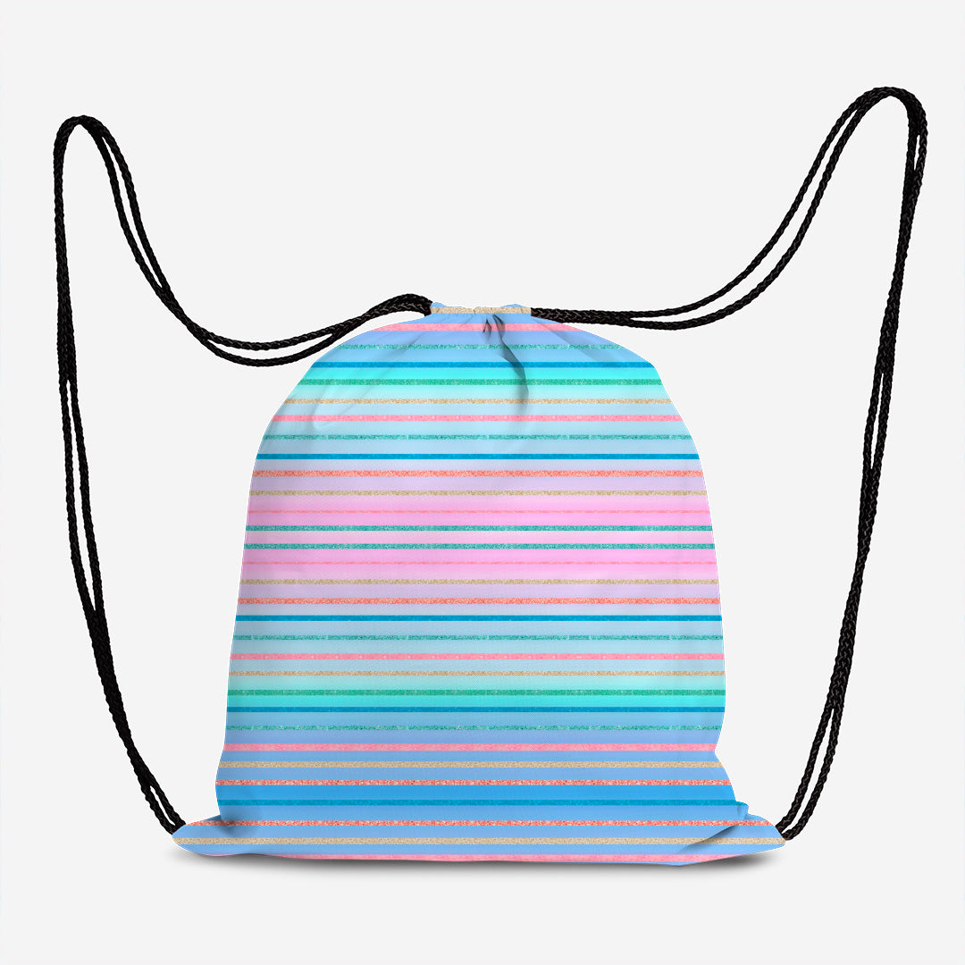Unicorn Magic Stripes Fabric