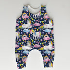 Unicorns Navy Fabric