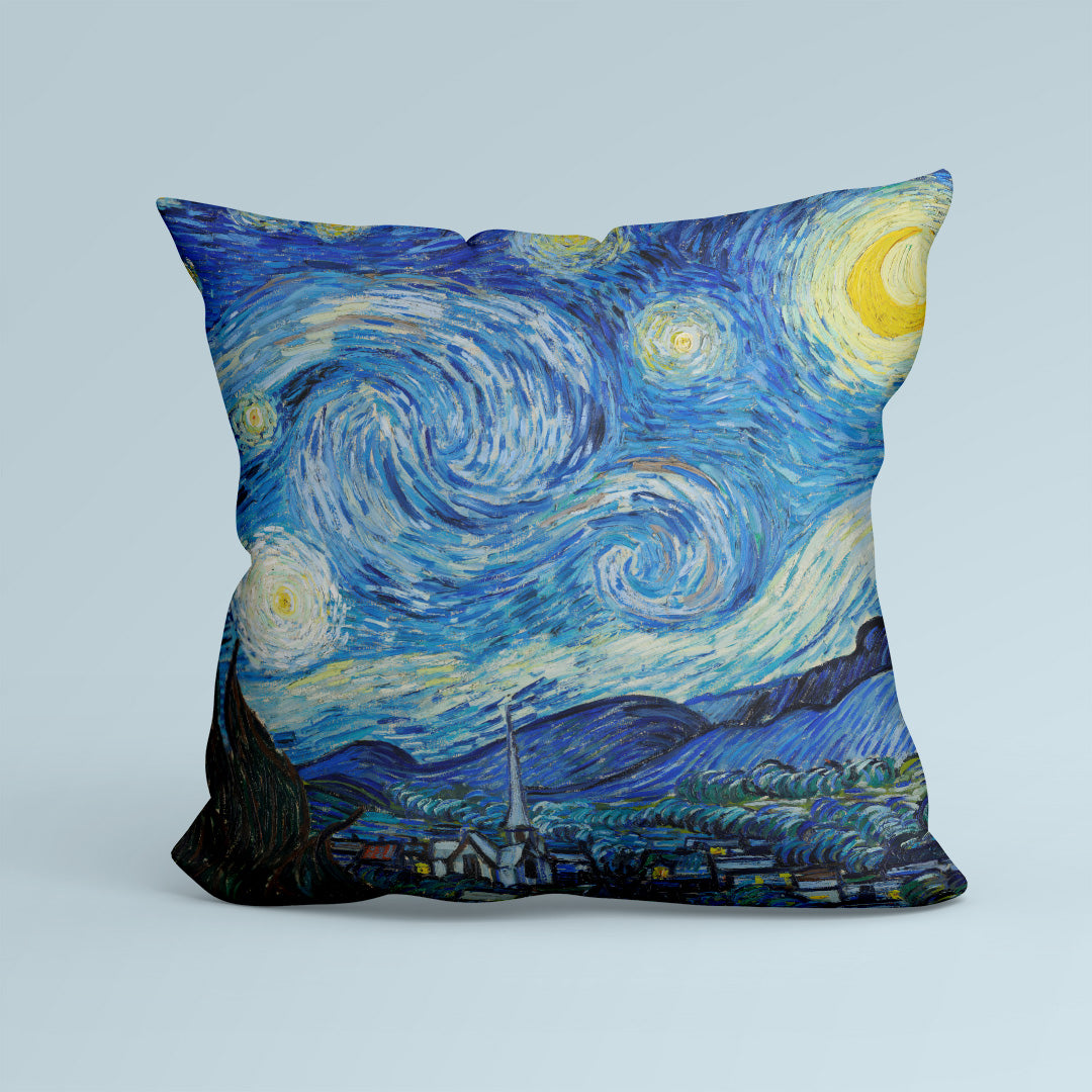 CUSHION Fabric Panel Van Gogh Starry Night