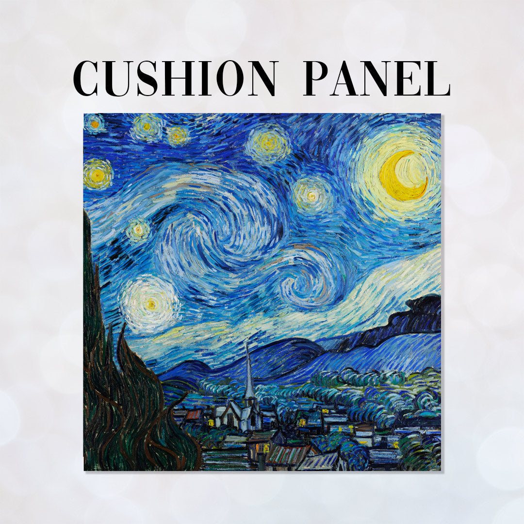 CUSHION Fabric Panel Van Gogh Starry Night