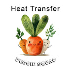Veggie Squad Iron on Fabric Heat Transfer DTF-191