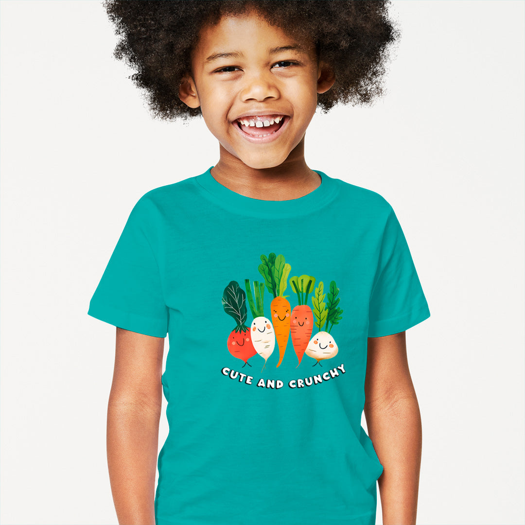 Veggies - Cute and Crunchy Iron on Fabric Heat Transfer DTF-190