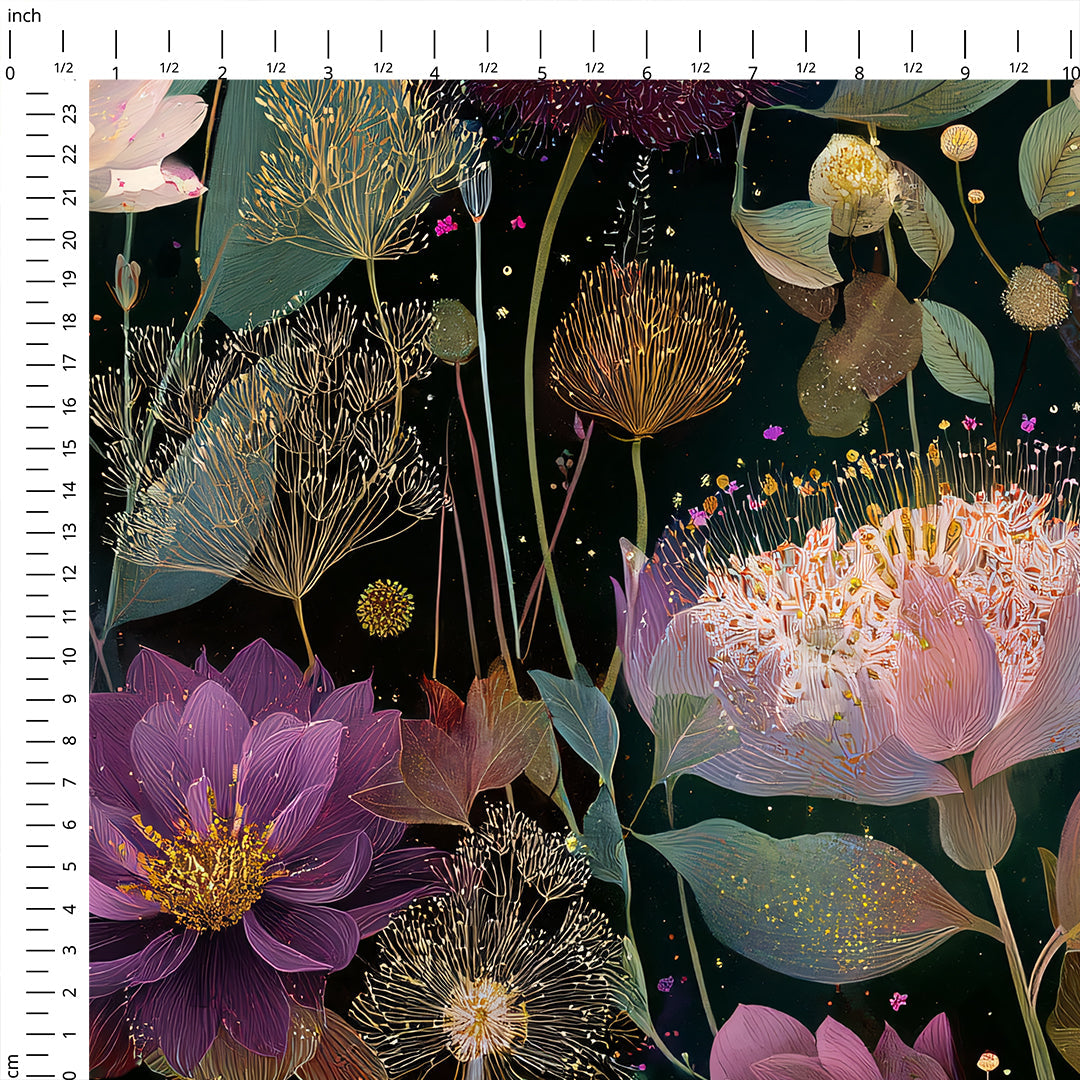 Veloria Floral Fabric