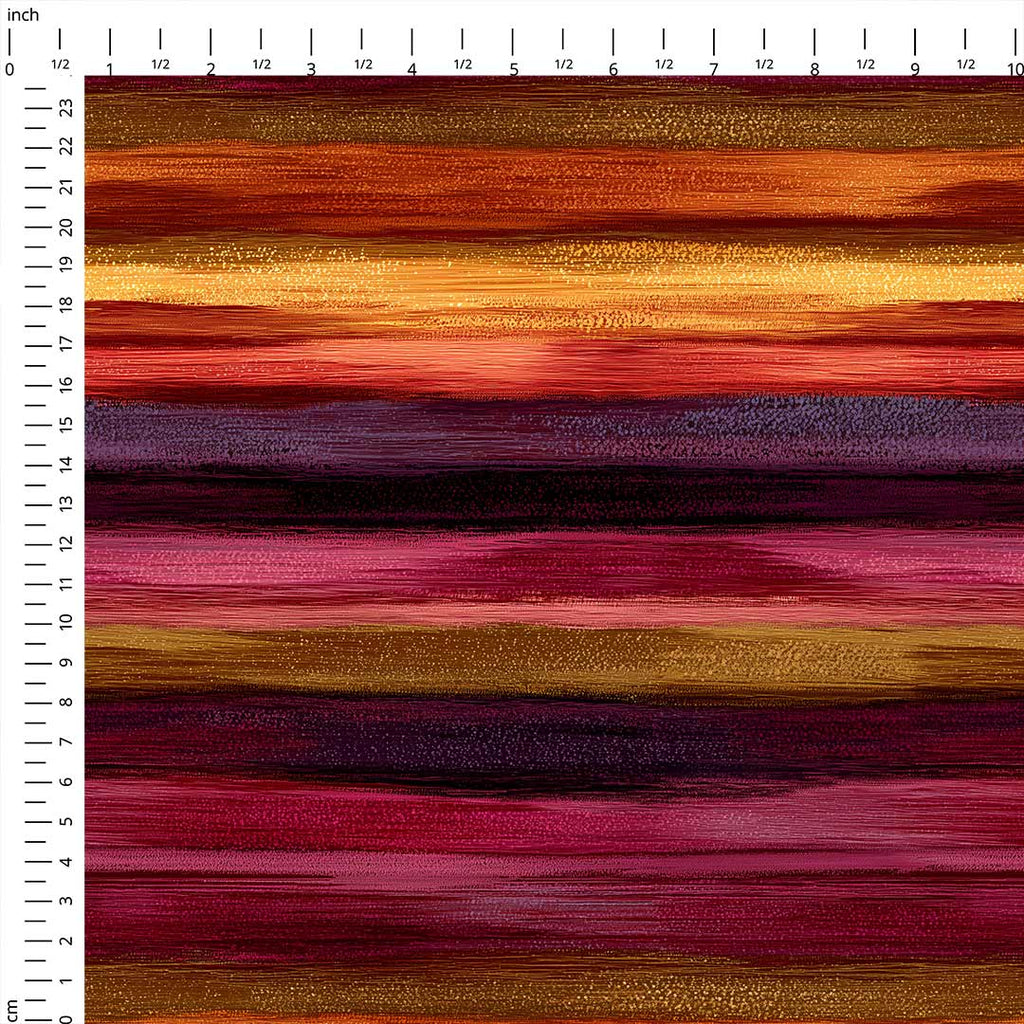 Velvet Bloom Brushstrokes Fabric