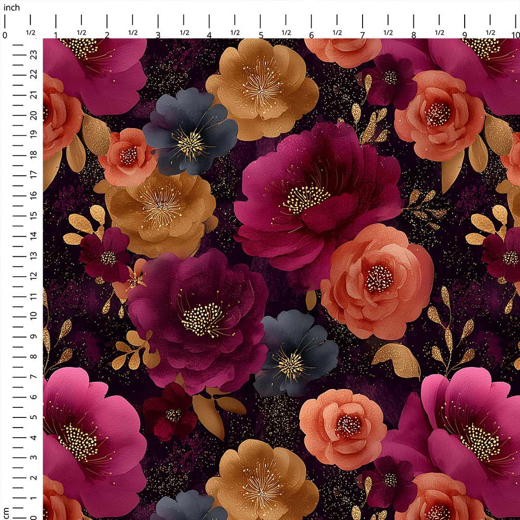 Velvet Bloom Fabric