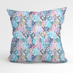 Vibrant Purple Ikat Fabric