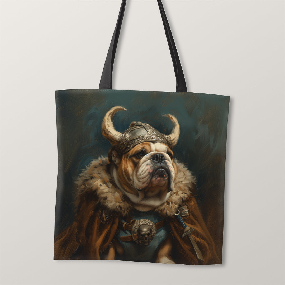 TOTE Fabric Bag Panel Viking Bulldog TP-284