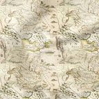 Vintage Maps Fabric