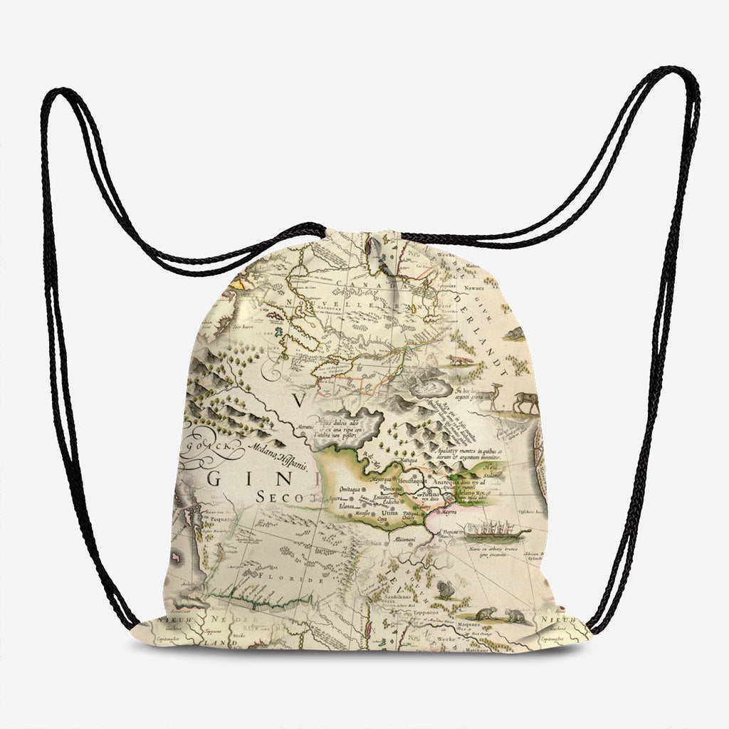 Vintage Maps Fabric