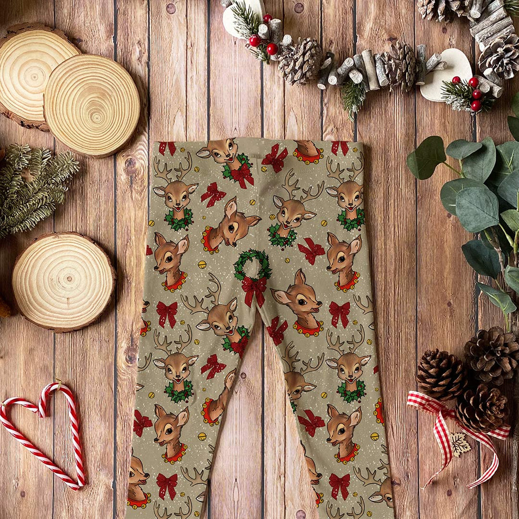 Vintage Reindeer Fabric