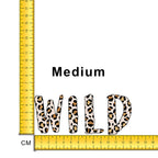 Wild Iron on fabric heat transfer DTF-26