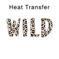 Wild Iron on fabric heat transfer DTF-26