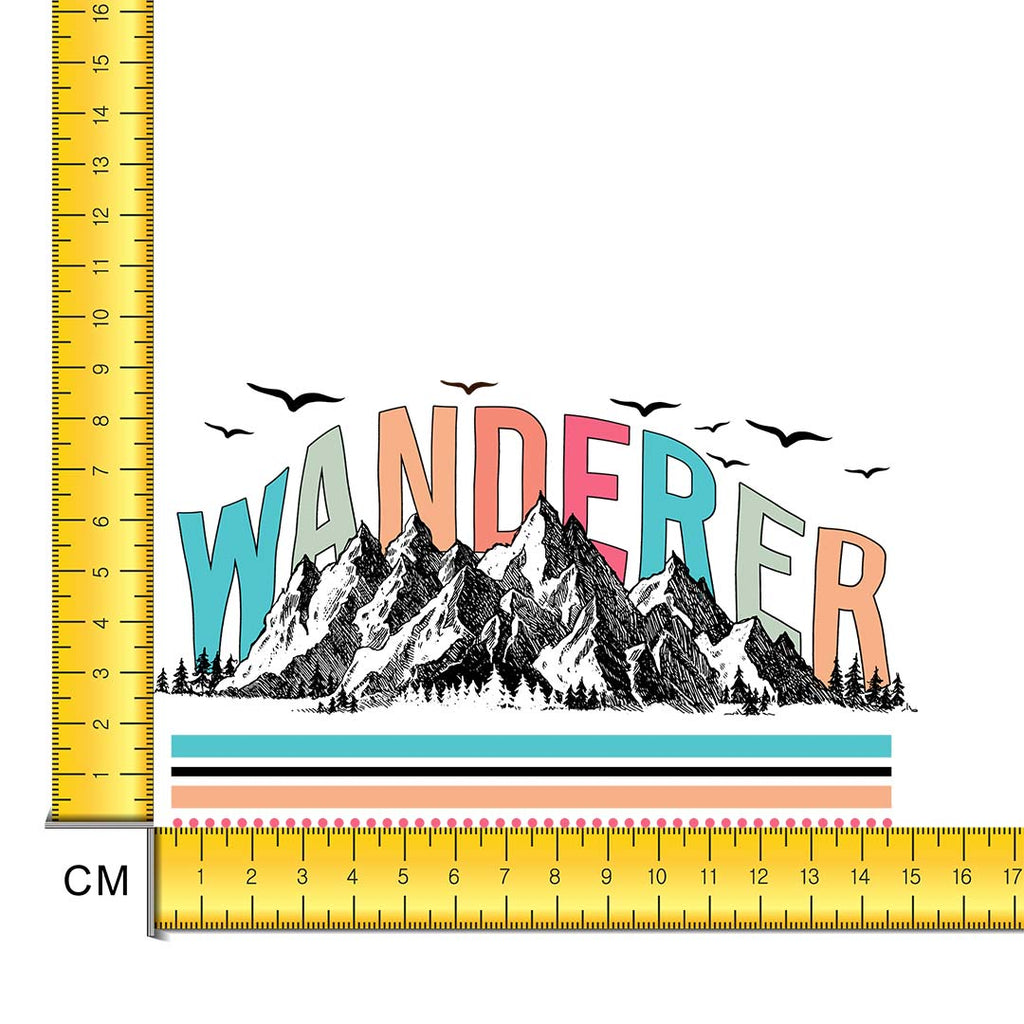 Wanderer Iron on Fabric Heat Transfer DTF-234
